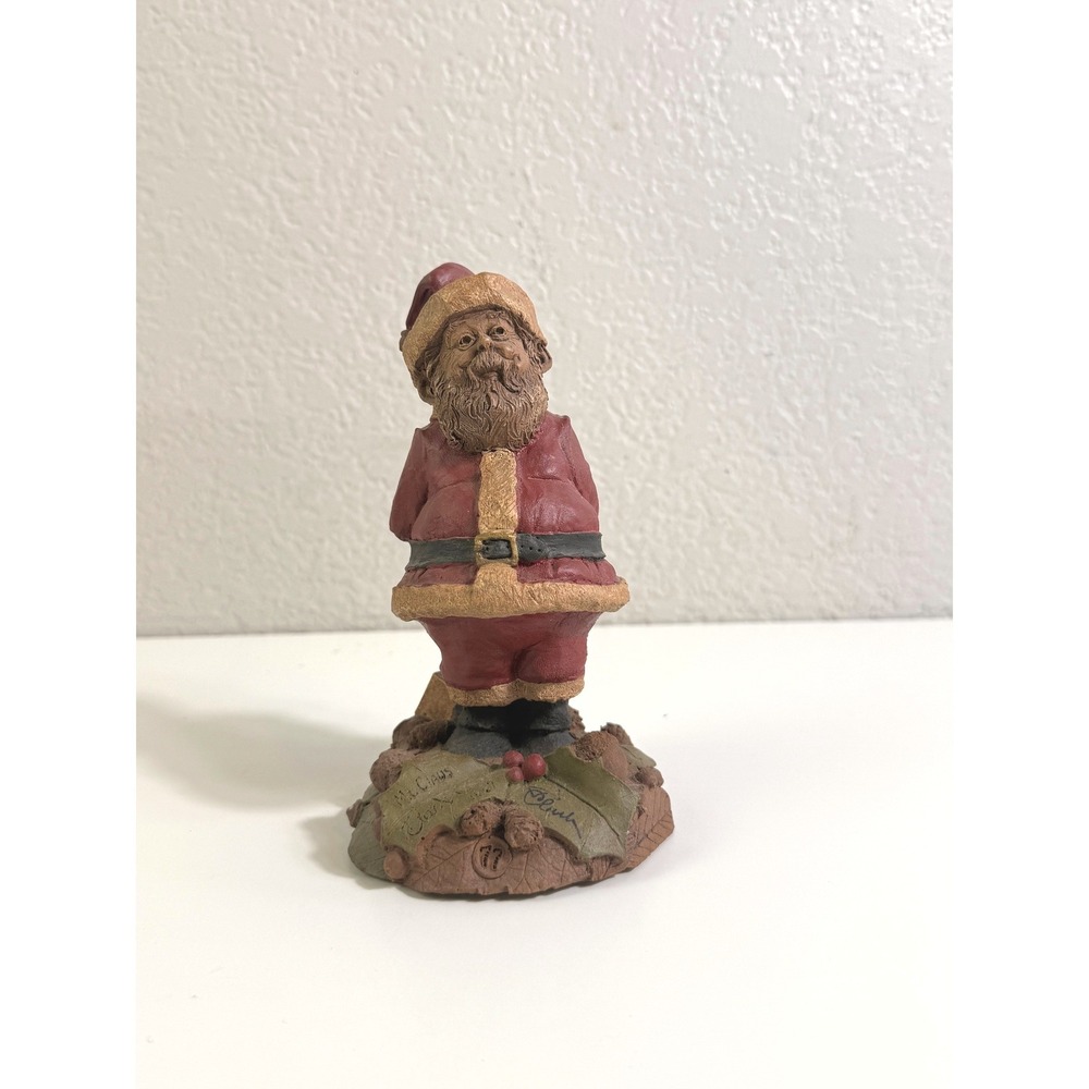Cairn Studios Tom Clark Mr Claus Santa Figurine 1997 Vintage Resin Decor 6.75in